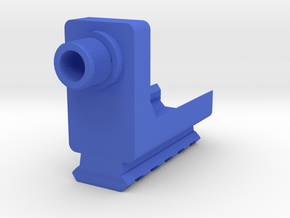 VP9 Frame Mounted Barrel Adapter (14mm-) with Rail in Blue Processed Versatile Plastic