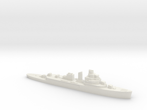 HNLMS Van Kinsbergen sloop 1:1800 WW2 in White Natural Versatile Plastic