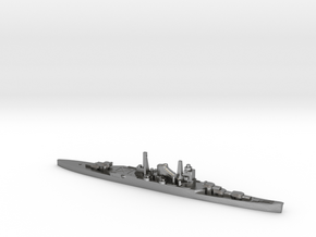 IJN Mogami cruiser 1:3000 WW2 in Natural Silver