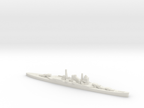 IJN Suzuya cruiser 1:2400 WW2 in White Natural Versatile Plastic