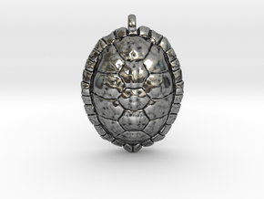 Turtle in Antique Silver