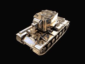 Tank - KV-2 - size Large in 14k White Gold