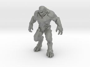 Doom Hellknight 50mm miniature for games and rpg in Gray PA12