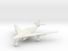 (1:200) Messerschmitt Me 262 DFS design (11/42) in White Natural Versatile Plastic