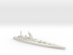 UK Nelson-class Battleship in White Natural Versatile Plastic: 1:1800