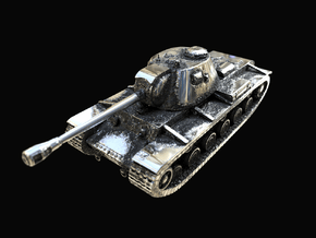 Tank - KV-3 - size Large in Antique Silver