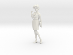 1/6 GK Figure Student in Uniform in White Natural Versatile Plastic