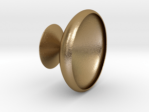 0297 Surfaces F(u,v) EightSurface (h=10cm) #001 in Polished Gold Steel