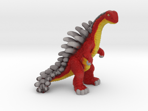 Retrosaur - Volcanon, Full Color in Natural Full Color Sandstone: Small