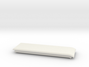 Index HMD Fan Mount (Right Cap) in White Natural Versatile Plastic