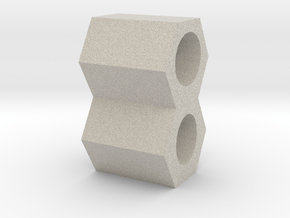 Office Supplies Holder in Natural Sandstone: Extra Small