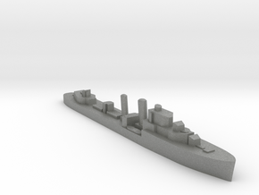 HMS Icarus destroyer 1:3000 WW2 in Gray PA12