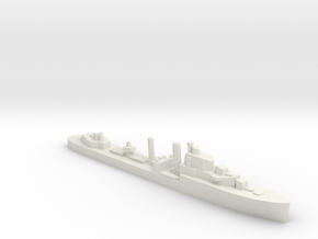 HMS Ilex destroyer 1:1200 WW2 in White Natural Versatile Plastic