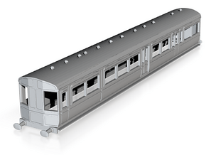 0-148fs-gcr-railcar-conv-pushpull-coach in Tan Fine Detail Plastic