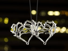 Complicated Passion² in Polished Silver (Interlocking Parts)