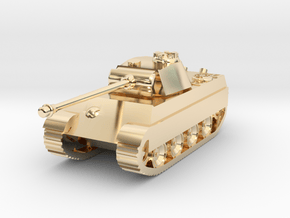 Tank - Panther G - size Small in 14k Gold Plated Brass