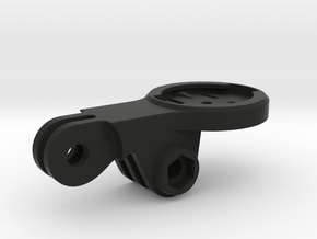 Garmin Mid GoPro BMC Mount in Black Premium Versatile Plastic