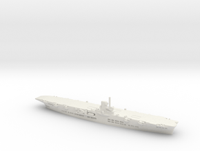 HMS Ark Royal (91) in White Natural Versatile Plastic: 1:1800