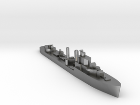 HMS Isis destroyer 1:1200 WW2 in Natural Silver