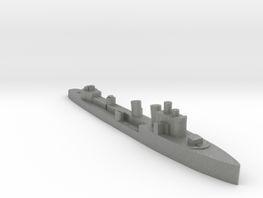 Italian Nembo destroyer WW2 1:1800 in Gray PA12
