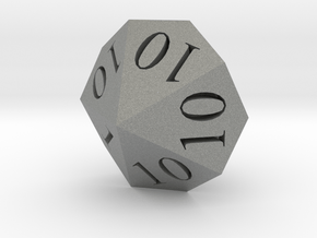 Lucky Dragon Dice! in Gray PA12: d10