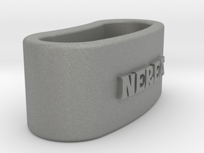NEREA 3D Napkin Ring with lauburu in Gray PA12