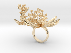 Lamaa - Bjou Designs in 14k Gold Plated Brass