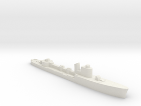 Italian Cassiopea Torpedo boat 1:2400 WW2 in White Natural Versatile Plastic