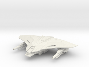 Romulan Bruin Class Fighter in White Natural Versatile Plastic