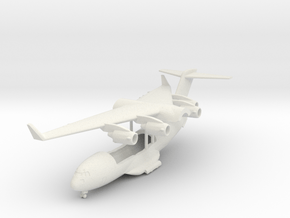 C-17 Globemaster III in White Natural Versatile Plastic: 6mm