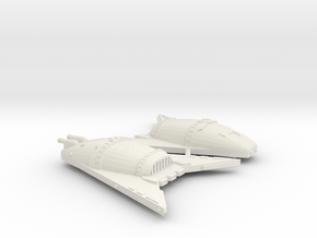 3788 Scale Hydran War Destroyers (2, Mixed) in White Natural Versatile Plastic