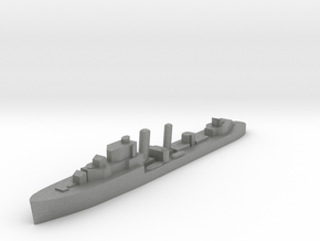 HMS Ivanhoe destroyer 1:3000 WW2 in Gray PA12