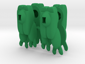 Kronos Feet in Green Processed Versatile Plastic
