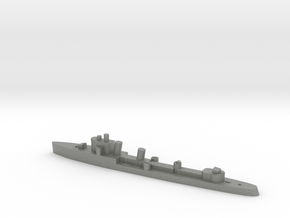 Italian Zeffiro destroyer WW2 1:1800 in Gray PA12