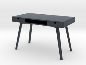 Miniature Ketchiken Desk Worker Series - Yelkkin  in Black PA12: 1:12