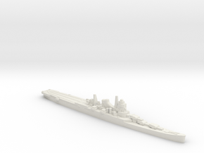 IJN Mogami cruiser 1944 1:1800 WW2 in White Natural Versatile Plastic