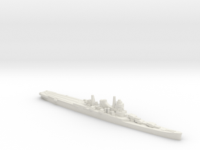 IJN Mogami cruiser 1944 1:2400 WW2 in White Natural Versatile Plastic