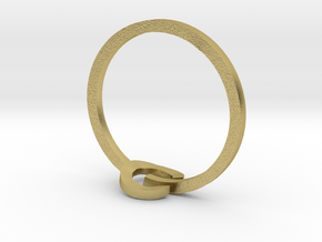 POWER ring in Natural Brass: 3 / 44