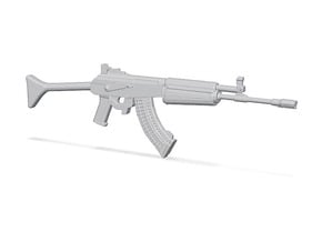 1:12 Miniature RK62 Assault Rifle in Tan Fine Detail Plastic