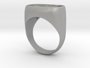 Hammer and Sickle Signet Ring in Aluminum: 10.25 / 62.125