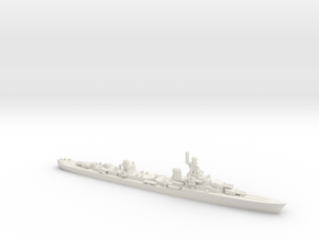 French Cruiser Emile Bertin 1943 in White Natural Versatile Plastic