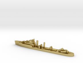 HMS Imperial destroyer 1:1200 WW2 in Natural Brass