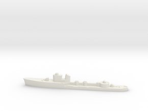 Italian Antares torpedo boat 1:2400 WW2 in White Natural Versatile Plastic