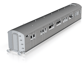 o-148fs-sr-d2654-gen-saloon-brake-coach in Tan Fine Detail Plastic