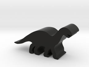 Dinosaur Island Meeple - Mussaurus 2 in Black Premium Versatile Plastic