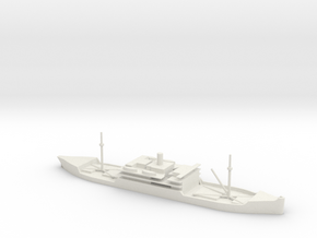 1/700 Scale 5100 ton steel cargo steamer Nanquitt in White Natural Versatile Plastic