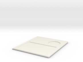 Gropad in White Natural Versatile Plastic