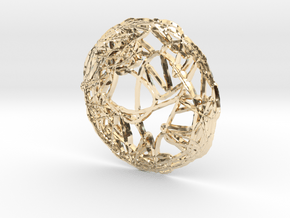 CHAOS e_ring_03 in 14K Yellow Gold: Small