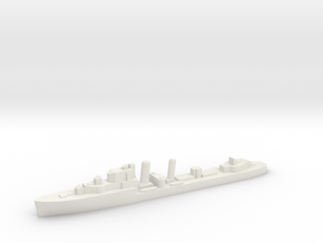 HMS Impulsive destroyer 1:1800 WW2 in White Natural Versatile Plastic