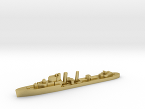 HMS Impulsive destroyer 1:1800 WW2 in Natural Brass
